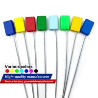 Sceau de sécurité pour conteneur DX213C Dingxin, jetable, en ABS+acier, anti-effraction, avec câble de porte, haute sécurité, certifié ISO, longueurs de câble multiples