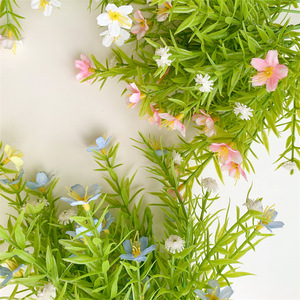 Fleurs artificielles Qingyu Chronicle, fleurs de gypsophile en soie, décoration extérieure et intérieure, décorations de mariage, blanc, jaune, rose, bleu - Product Image 3