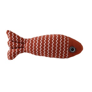Lindo pez forma de almohada interior <span class=keywords><strong>Catnip</strong></span> juguete ecológico algodón masticar gatito mascota juguete para dormir juguete interactivo para perros - Product Image 5