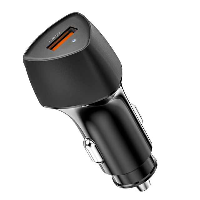 Wholesale Custom 18W QC3.0 Fast Charging with 5V/3A Output OTP/OVP Protection USB Car Charger Fast Charging Car Charger Adapter