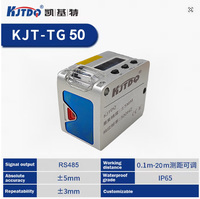 Capteurs de mesure de distance laser TOF KJT Professional TG30 NPN/PNP/RS485/4-20mA Sortie 9-36V 1000 Hz 5M Capteur de déplacement