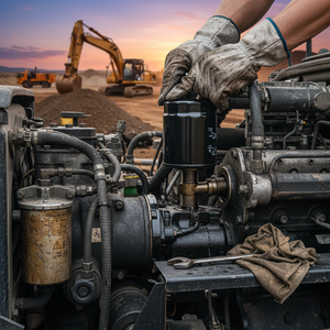 Lube กรองน้ำมันเครื่อง,กรองอุปกรณ์ขุดกรอง ME004099สำหรับ KATO KOBELCO ฮิตาชิ CATERPILLAR ซูมิโตโม - Product Image 3