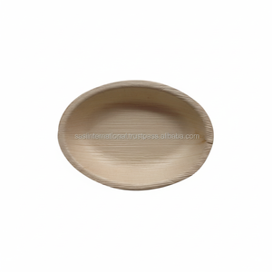 ชามใบปาล์มรูปวงรีแบบใช้แล้วทิ้งรักษ์โลก ขนาด 15x8 ซม. - Product Image 1