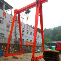 Grue à portique monopoutre électrique 32 tonnes avec télécommande radio