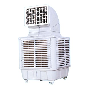 BIBO Industrial Evaporative Air Cooler AC Motor Pump 18000-30000m/h Airflow High Energy Saving CE Certified Floor Standing Long - Product Image 1
