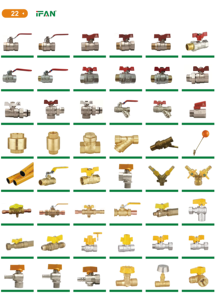 <span class=keywords><strong>Valvola</strong></span> a Sfera in Ottone IFAN di Alta Qualità con Filettatura Femmina per Uso Idrico, 1/2 Pollice e 3/4 Pollice - Product Image 2