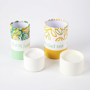 Custom Size Round Paper Tube Cylinder <b>Boxes</b> Biodegradable Cardboard Packaging For Cosmetics Skincare Jewelry <b>Wedding</b> Favors <b>Gift</b> - Product Image 2