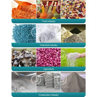 Mélangeur à ruban OCEAN Industrial, capacité 300 kg - 1000 kg, mélangeur de poudre, machine de mélange à vendre