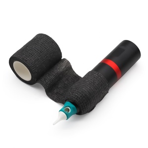 Molong Tattoo Supply Cover Sleeve Wrap Desechable Cohesive Tattoo Grip Tape Rollos de vendaje elástico - Product Image 6
