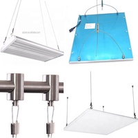 Kit de suspension de panneaux acoustiques avec éclairage OEM