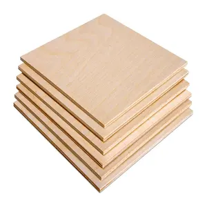 高品质E0/E1 3/4 4x8 '1.5英寸木核桃中心落叶松桉树枫木胶合板生产板胶合板板材价格
