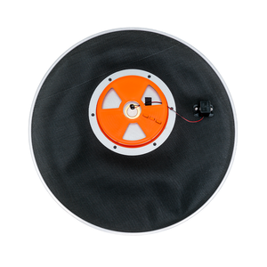 Batería electrónica compacta de 16 pulgadas con trigger para bombo y parches de malla de doble capa integrados |   Diseño que Ahorra Espacio, Amortiguación de Aire Silenciosa, Híbrido - Product Image 5