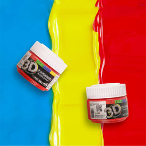 Pintura Acrílica 3D Profesional para Niños y Adultos, Juguetes de Pintura DIY, 24 Colores, Pintura Embotellada de 300 ml - Product Image 2