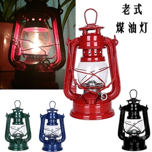 245 lanternes à cheval de style ancien, lampes à pétrole rétro, éclairage de camping portable en fer forgé pour l'extérieur, lampes de tente, nostalgiques - Product Image 6