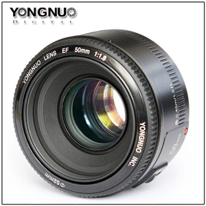 Yongnuo เลนส์กล้องโฟกัส F1.8 YN50mm รูรับแสงขนาดใหญ่สำหรับกล้อง Canon EF 70D 5D3 600D กล้อง <span class=keywords><strong>Nikon</strong></span> <span class=keywords><strong>F</strong></span> DSLR - Product Image 3