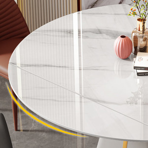 Ensemble de <span class=keywords><strong>table</strong></span> <span class=keywords><strong>à</strong></span> manger 8 chaises meubles de salle <span class=keywords><strong>à</strong></span> manger mobilier de maison moderne ensembles de <span class=keywords><strong>table</strong></span> de salle <span class=keywords><strong>à</strong></span> manger <span class=keywords><strong>table</strong></span> en marbre en acier inoxydable - Product Image 3