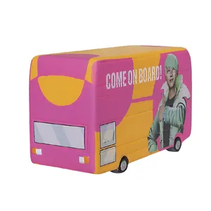 Hersteller Großhandel individuelles Anti-Stress-Spielzeug für Kinder weiche Busform drücken Stresslinderung-Spielzeug