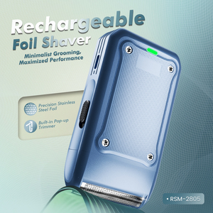 Rasoir électrique portable rechargeable à lame unique, format mini de poche, personnalisé, bon prix, pour le visage, la tête et la barbe - Product Image 2