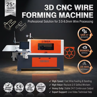 Machine de pliage de fil automatique 3D certifiée CE, fabrication directe en Chine, machine de formage de fil CNC pour le pliage du fil d'acier