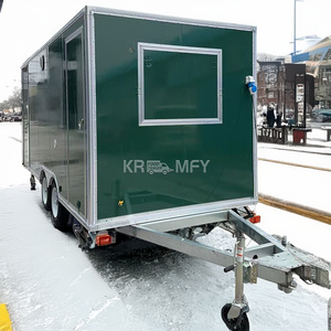 Bar mobile, camion de restauration, remorque de vente de boissons et de jus, chariot à hot-dogs - Product Image 6