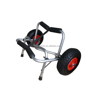 फोल्डिंग एल्यूमीनियम फ्रेम kaya cat pvc ठोस व्हील वाहक कैनो ट्रेलर के लिए pvc हल बाहरी बिक्री के लिए - Product Image 1