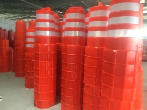 Barreras de Tráfico Llenas de Agua de 1000 mm de Altura, Trafitambos, Bloqueo de Carretera, Tambor de Tráfico Apilable - Product Image 4