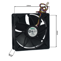 Ventiladores de Refrigeración de Alta Calidad de la Marca Japonesa Nidec W12E12BGBA5-07, 12 V CC, 2.61 A, con Stock Nuevo y Entrega Rápida