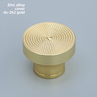 Capuchon de flacon de parfum en alliage de zinc, 15 trous, couleurs or, argent, noir, en stock, couvercle de parfum