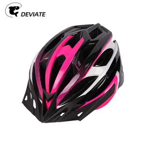 2024 Popular Adjustable Bicycle Helmets/Mountain Bike MTB Cascos de Ciclismo Cycling Helmet with Warning Light