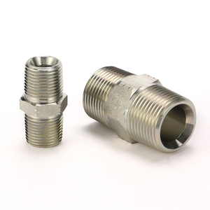 Nhà cung cấp Trung Quốc thủy lực thép không gỉ <span class=keywords><strong>NPT</strong></span> Threaded thẳng núm vú Ống phù hợp - Product Image 4
