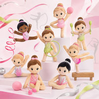Juguete de Peluche de Gimnasia Ecológico Personalizado, Venta al Por Mayor OEM/ODM, Muñeca de Gimnasta Rítmica con MOQ Bajo para Premios de Entrenamiento en Clubes