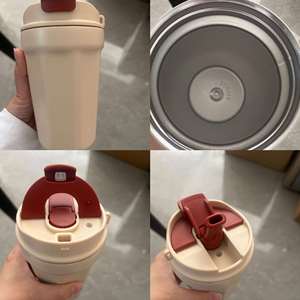 Premium 304 Stainless Steel Vacuum Insulated Coffee Mug Ceramic Lined with <b>Straw</b> Laser Engraved Logo Business Gift <b>Cup</b> Wholesale - Product Image 5