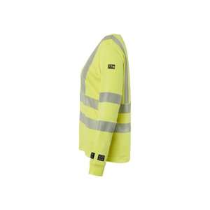 BLAKLADER - 346917613300XXXL Camiseta de mujer de manga larga Hi-vis multinorm Yellow - EAN 7330509954096 ROPA DE TRABAJO RESISTENTE A LLAMAS - Product Image 4