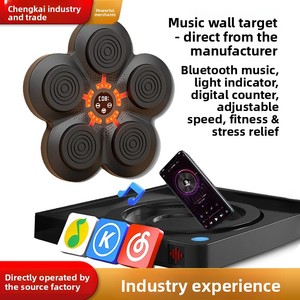 Appareil d'entraînement intelligent pour la <span class=keywords><strong>boxe</strong></span> et le Sanda à domicile pour enfants, avec cible musicale à design pétale pour la décompression - Product Image 1