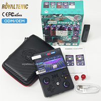 Console de jeu portable R36max 2, 64 Go, 18000 jeux intégrés, RK3326, mini lecteur de jeux d'arcade portable, écran 4,5 pouces, batterie longue durée 4000 mAh
