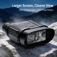 Jumelles de vision nocturne numériques 3,5-7x, dispositif de vision monoculaire infrarouge avec écran LCD pour la chasse, la surveillance et l'observation en extérieur