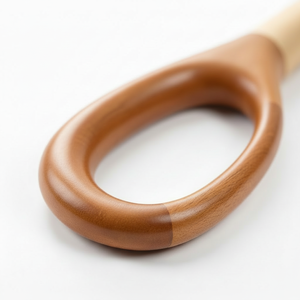 Bastón de Madera Duradero y Elegante con Mango Ergonómico de Madera Natural Ligera para Caminar con Comodidad y Soporte - Product Image 1