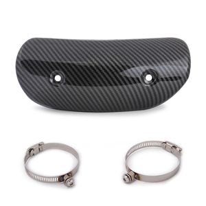 Motorcycle Exhaust Motorcycle Exhaust System Motorcycle Exhaust Carbon Fiber Cover Plate / Mid-Section Heat <b>Shield</b> / Heat <b>Guard</b> - Product Image 6