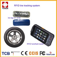 Vanch VT-101B (autocollant interne) UHF Patch étiquette de pneu antivol camion gestion des pneus Patch interne/externe UHF RFID Tag