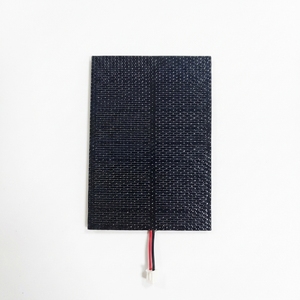 <span class=keywords><strong>Panneaux</strong></span> solaires flexibles ETFE de petite taille sur mesure 2W 3W 5W 6V 12V, mini module PV mono tout noir pour ventilateur, lumière LED, traceur GPS - Product Image 1