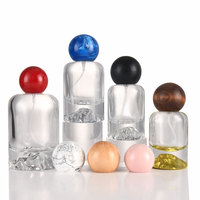 Vente en gros de flacons de parfum en verre cylindriques personnalisés 30ml 50ml 100ml, flacons de parfum de luxe avec vaporisateur à fine brume, boîte