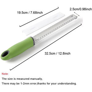 Râpe à fromage à poignée souple Râpe à légumes Râpe à légumes Râpe à zester <span class=keywords><strong>de</strong></span> <span class=keywords><strong>cuisine</strong></span> polyvalente - Product Image 4