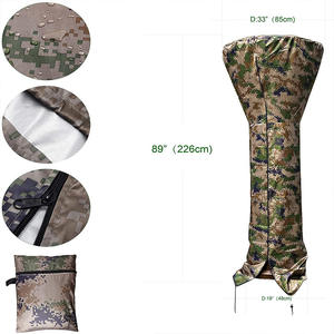 210D Oxford Cloth Waterproof Cover for Outdoor Heater Garden Patio Terrace-Water Resistant <b>Awning</b> and Dustproof Shelter - Product Image 5