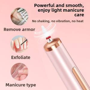 Nine-Speed Pen-Shaped ABS <strong>Nail</strong> <strong>Polishing</strong> Machine High-Speed 18000 RPM Multifunctional Curing Lamp Two-in-One Electric <strong>Nail</strong> MJ-02 - Product Image 4