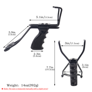 Esterno potente tiro fionda con Bullseye e palla di argilla per la formazione di caccia accessori - Product Image 2