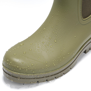 <span class=keywords><strong>Botas</strong></span> <span class=keywords><strong>de</strong></span> jardín cortas impermeables al tobillo para <span class=keywords><strong>mujer</strong></span>, <span class=keywords><strong>botas</strong></span> <span class=keywords><strong>de</strong></span> goma para <span class=keywords><strong>mujer</strong></span>, botines <span class=keywords><strong>de</strong></span> trabajo ligeros antideslizantes para exteriores, <span class=keywords><strong>Botas</strong></span> <span class=keywords><strong>de</strong></span> lluvia Chelsea - Product Image 4
