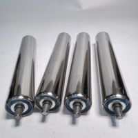 Rouleau de guidage non motorisé en acier inoxydable, rouleau de convoyeur pour ligne d'assemblage de courroies