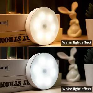 Bewegingssensor Licht Usb Opladen Draadloze Zelfklevende Led Nachtlampje Oplaadbaar Voor Huis Hal Garderobe Slaapkamer Trap - Product Image 4