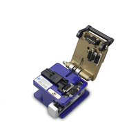 Kit d'Outils Fibre Optique FTTH pour Assemblage, Dénudage et Raccordement avec Mètre de Puissance Optique, VFL et Clivense à Fibre