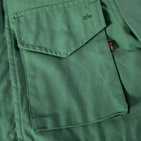Manteau tactique personnalisé de haute qualité NC 50/50 vert olive M65 veste d'extérieur M65 veste de terrain avec doublure polaire pour l'hiver